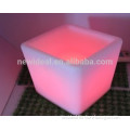 Hot sale good quality rechargeable square Plastic LED ice bucket led lighted ice bucket (NJ1937)